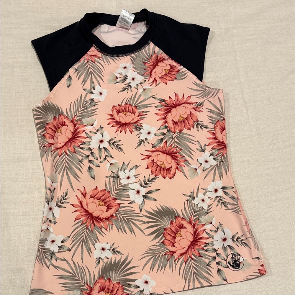 BODY GLOVE Floral Print Women's Swim Top